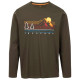 Trespass Ανδρική μακρυμάνικη μπλούζα Casual Printed Macley T-Shirt